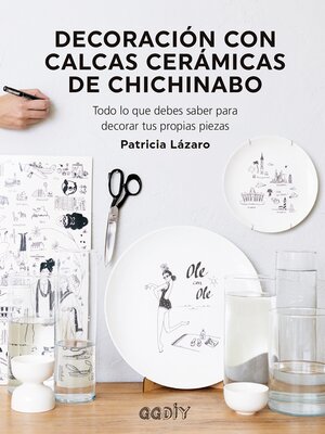 cover image of Decoración con calcas cerámicas de Chichinabo